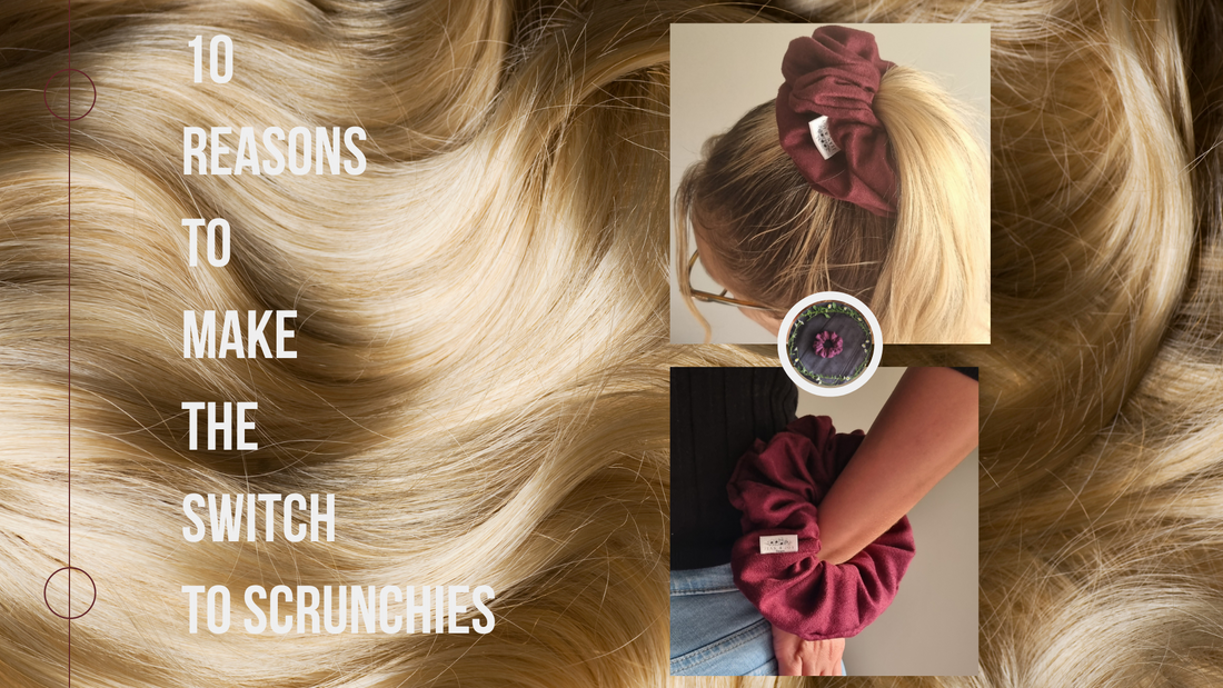 Are Scrunchies Good For Your Hair? – jeanandjoydesigns