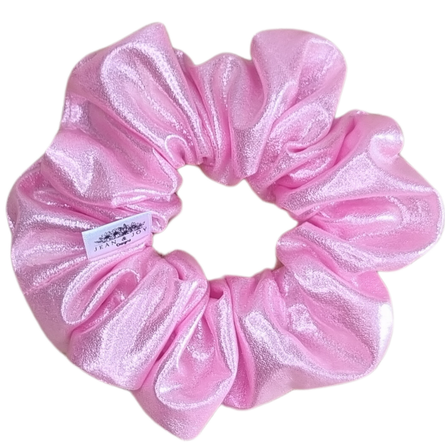 Barbie Pink Foil Scrunchie: