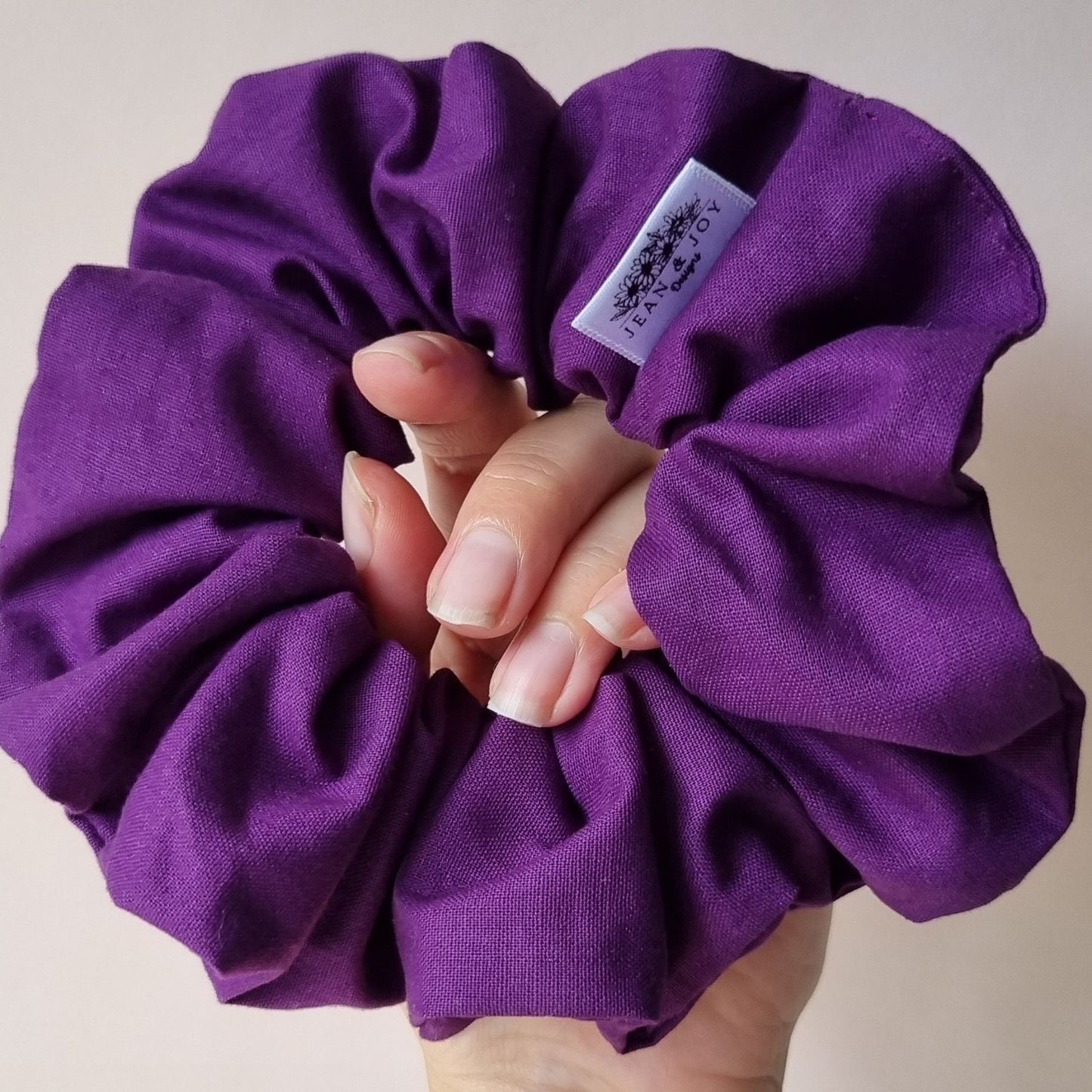 Fearless Femininity~ Dark Purple Regular Scrunchie 💪💜