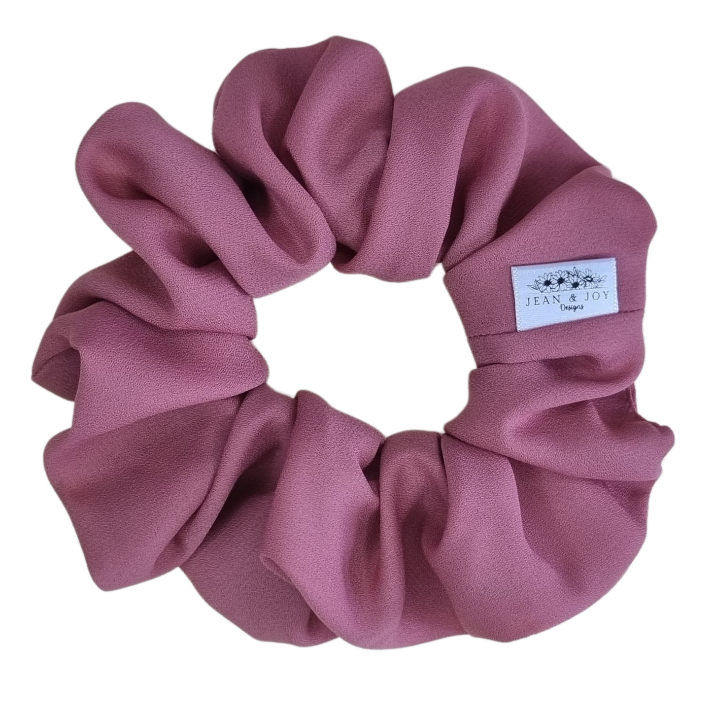 Dusty Rose Deluxe Chiffon Scrunchie 🌹