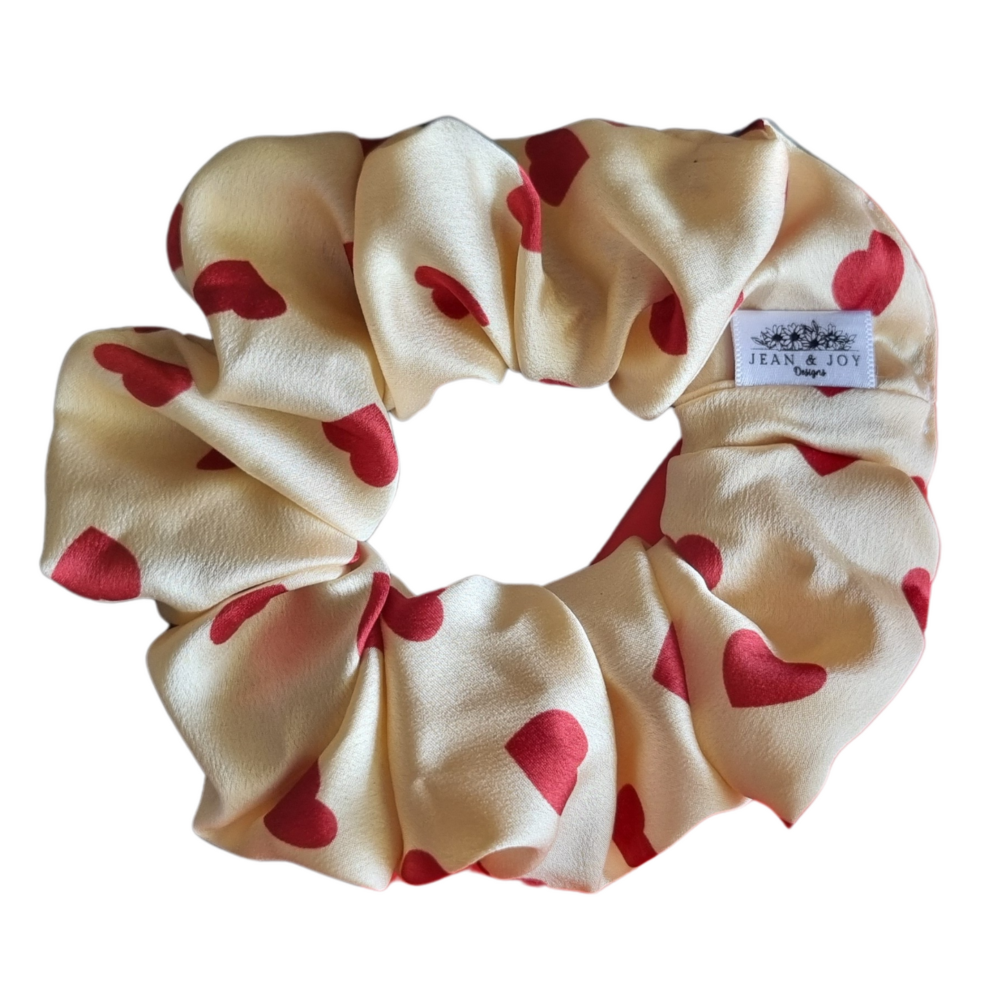 Valentine’s Day Heart Print Scrunchie