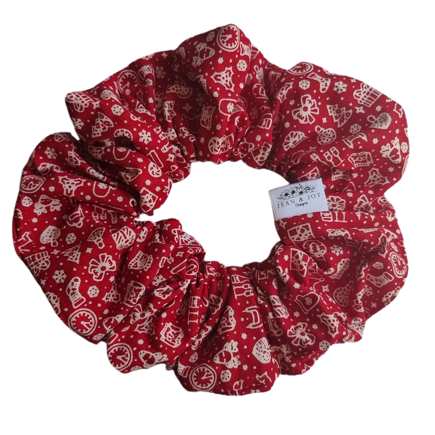 Festive Flurry Christmas Scrunchie