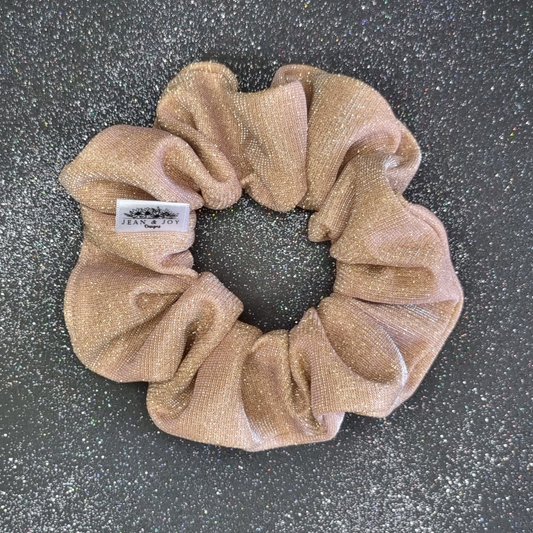 Light Pink Electric Glitter Scrunchie 💖✨