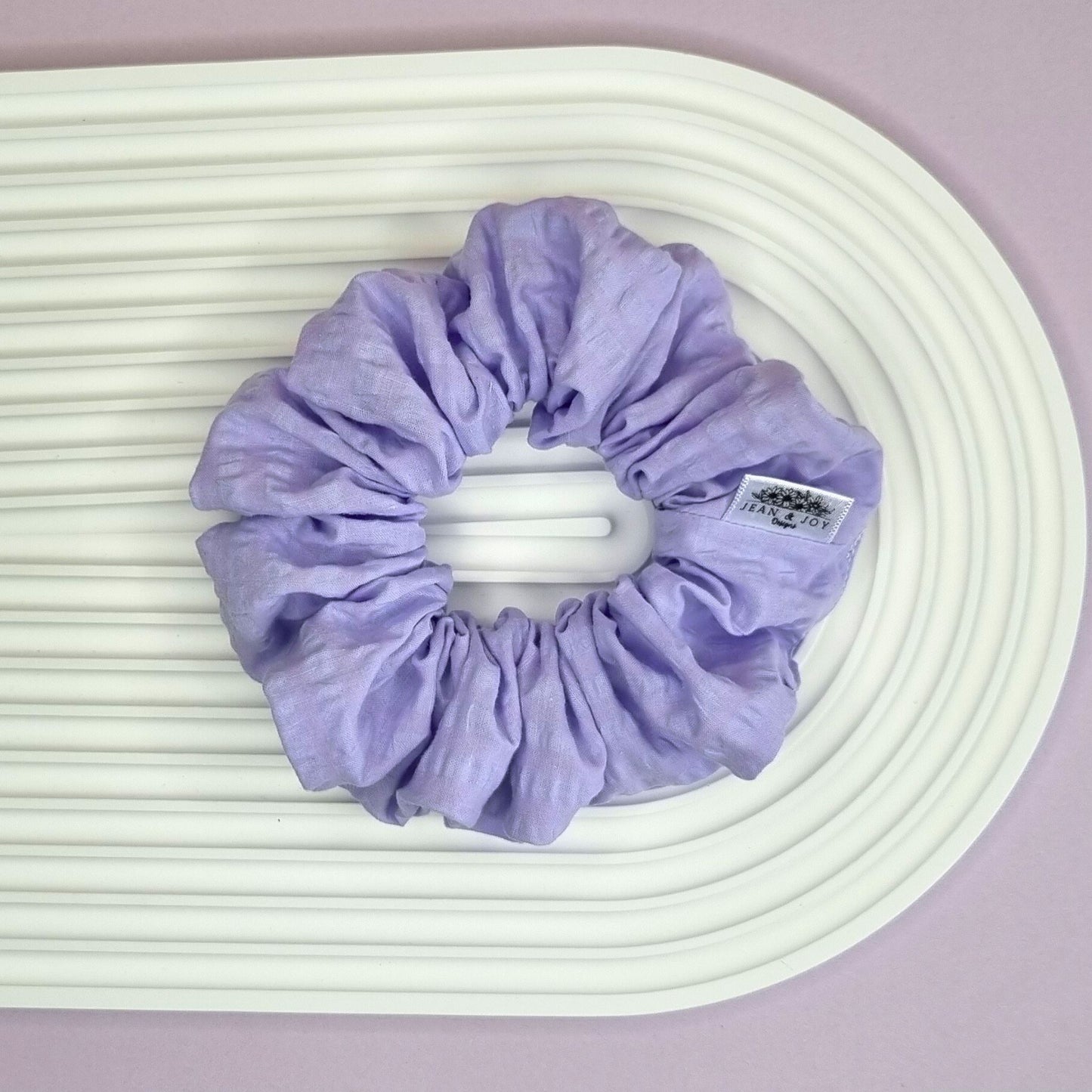 Feminine Freedom~ Light Purple Crush regular scrunchie 🟣☁️