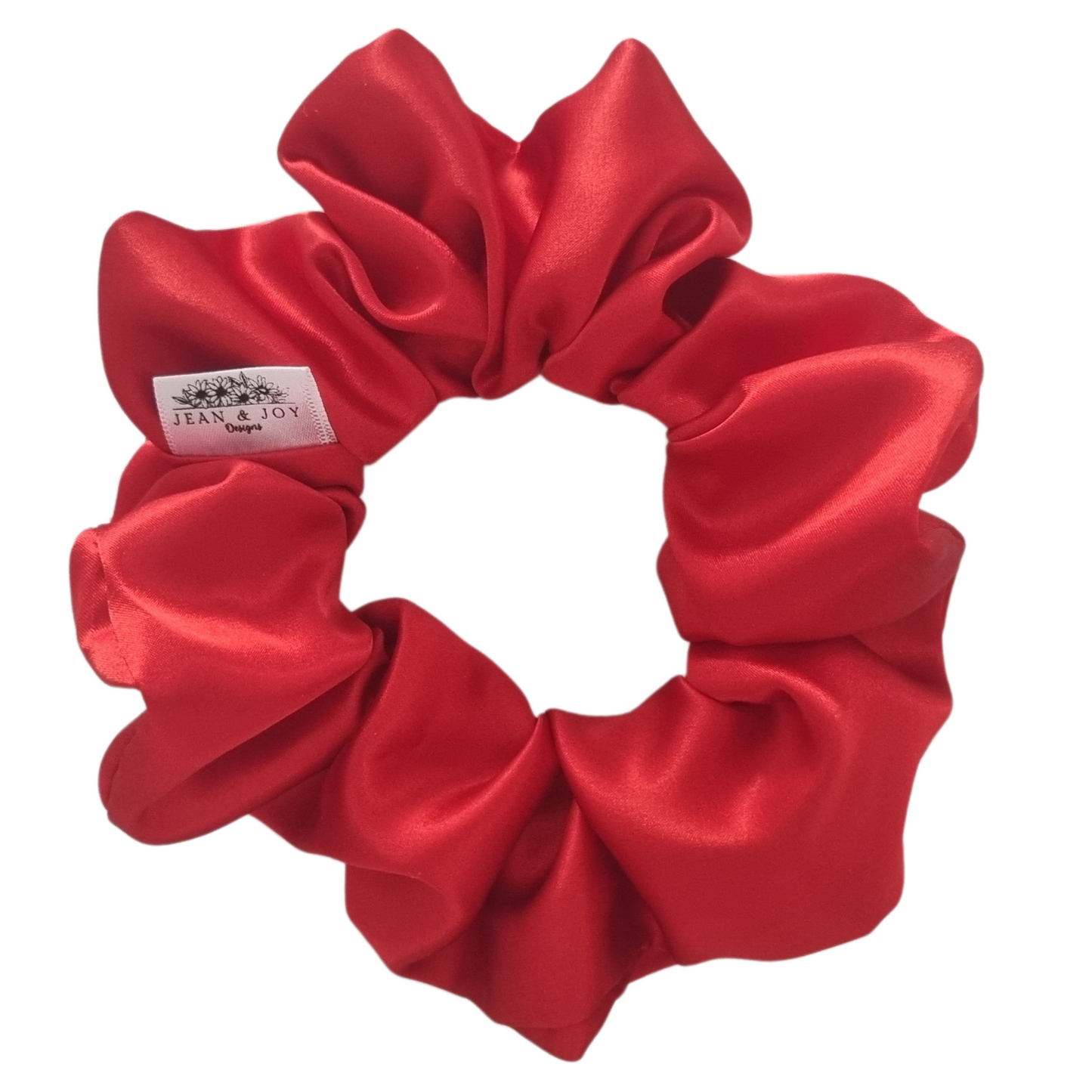 Santa Baby- Red Satin Christmas Scrunchie 🎅❤️