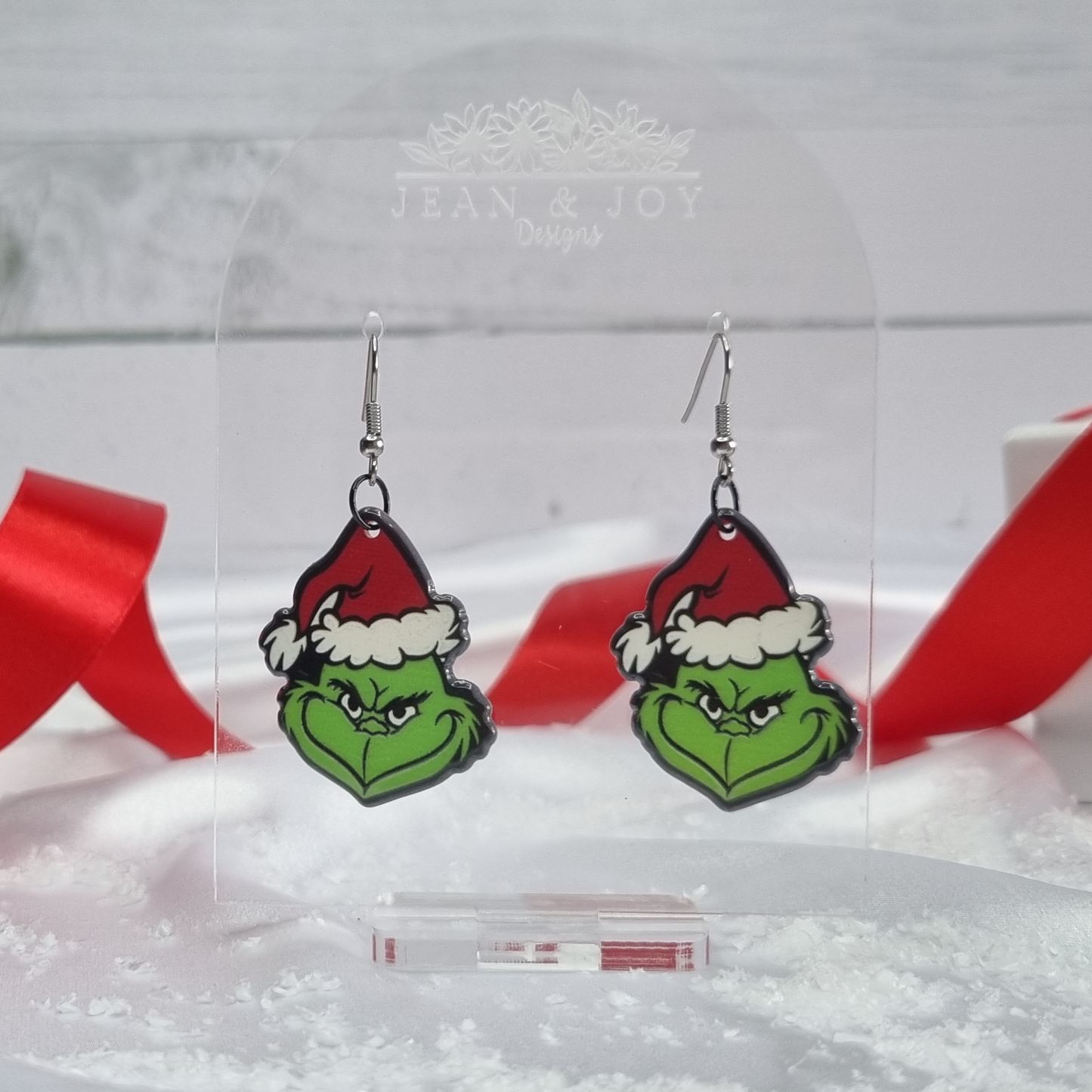 You're a Mean One, Mr. Grinch Earrings 🎅😠🎄