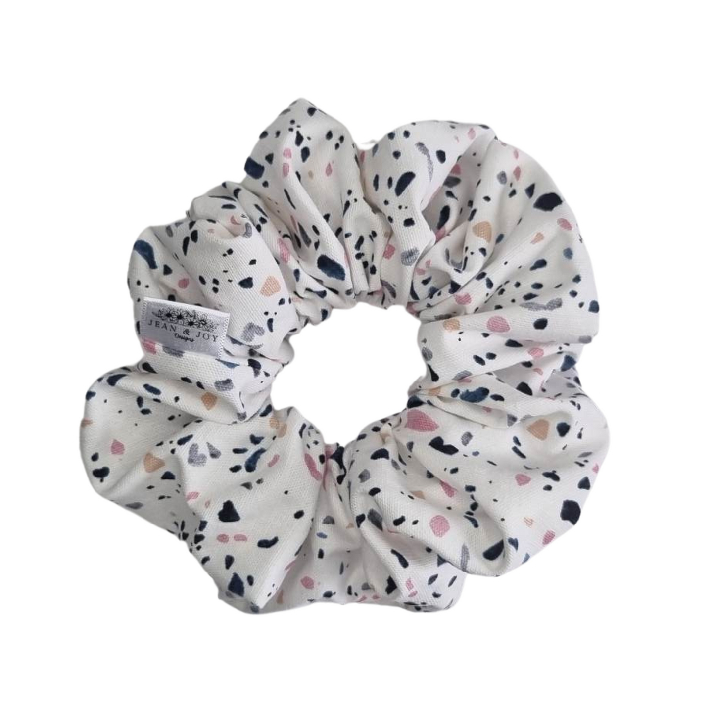 Terrazzo Treasures Linen Scrunchie