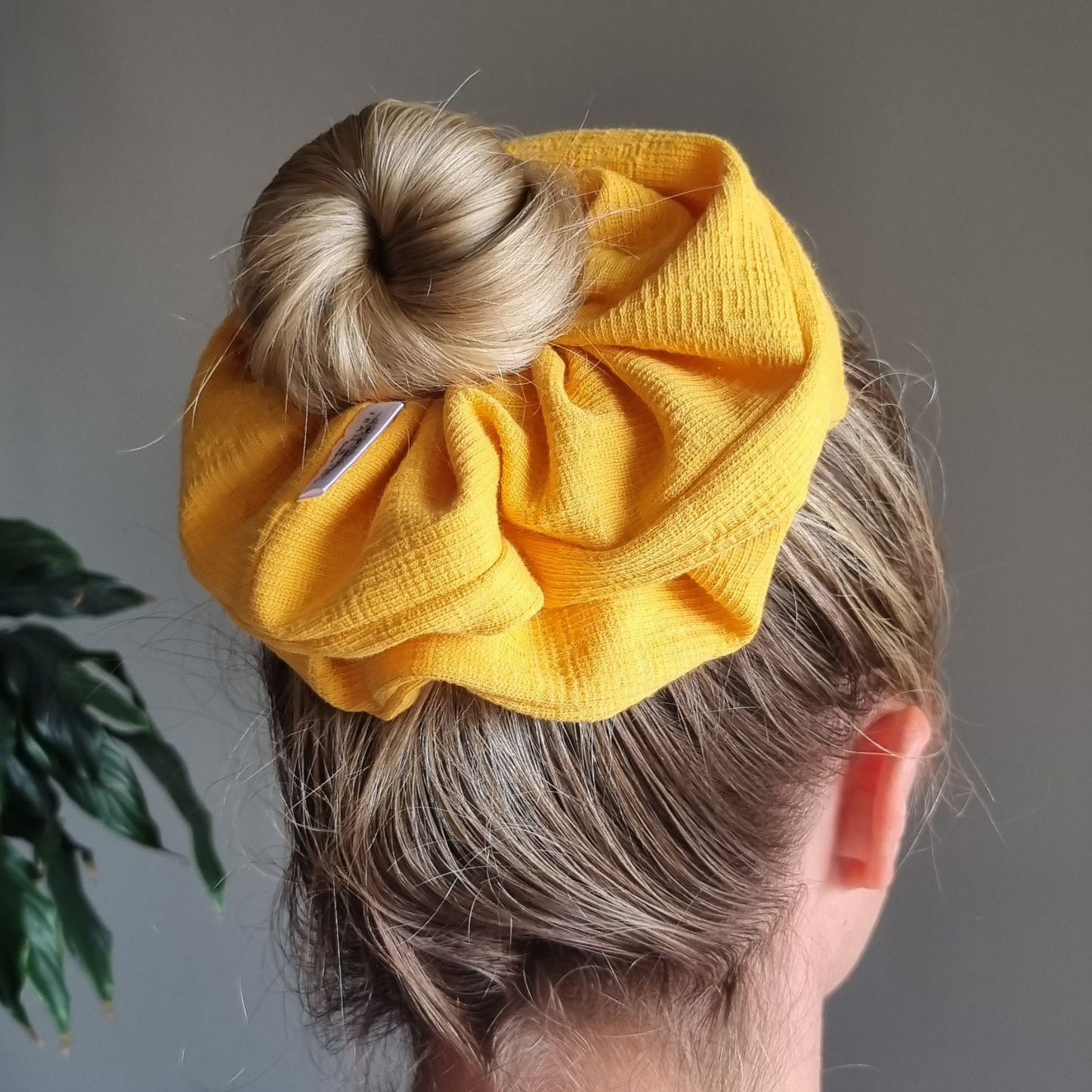 Sue ~ Golden Yellow Scrunchie