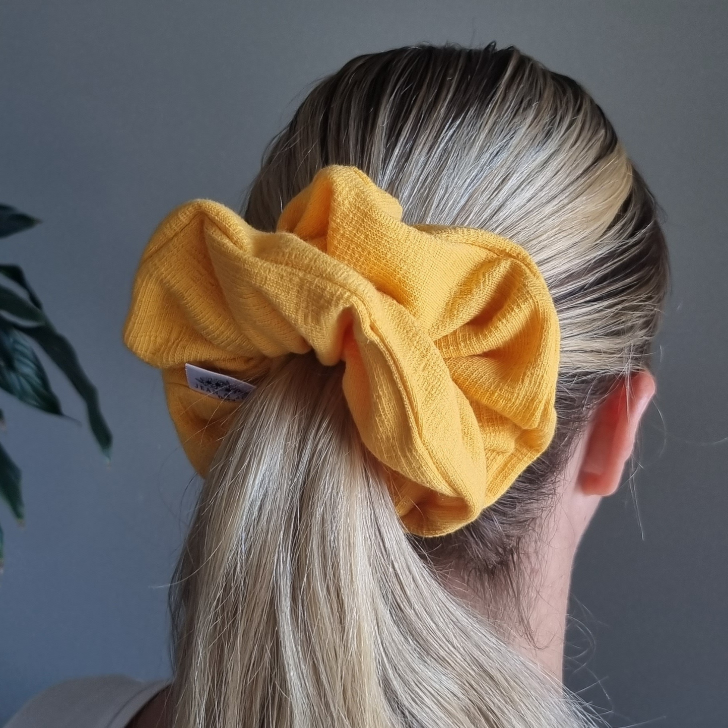 Sue ~ Golden Yellow Scrunchie