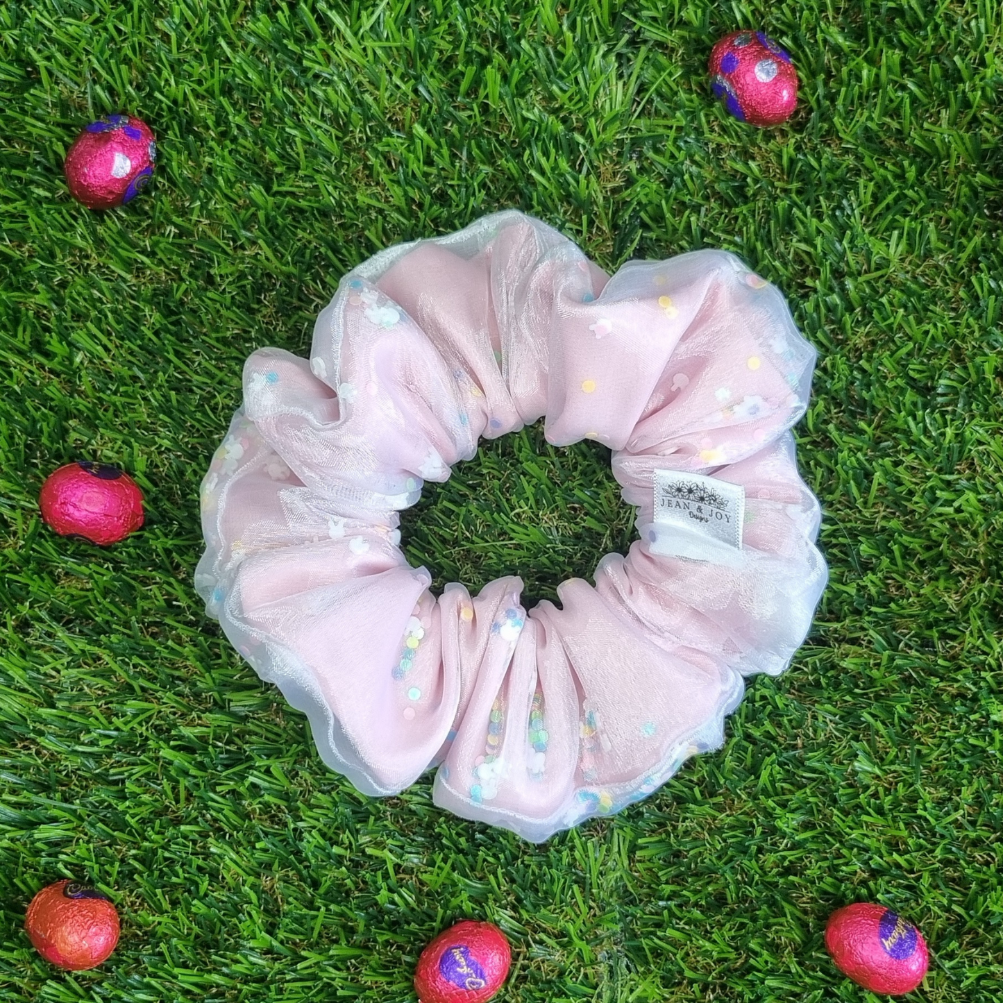 Bubblegum Easter Shaker Scrunchy