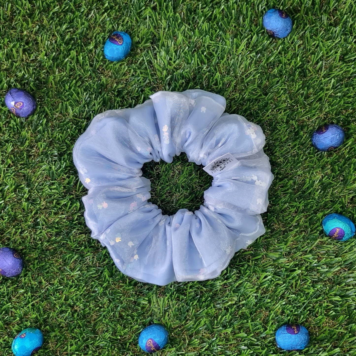 Sky Easter Shaker Scrunchie